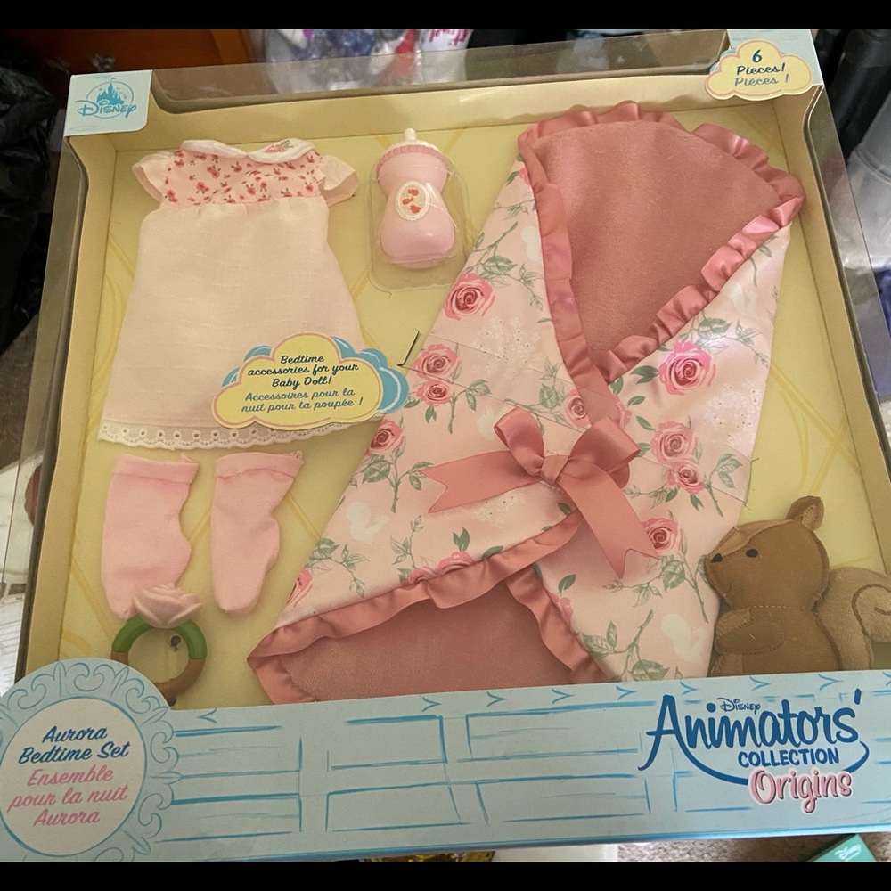 Disney Animators Baby Aurora nap set